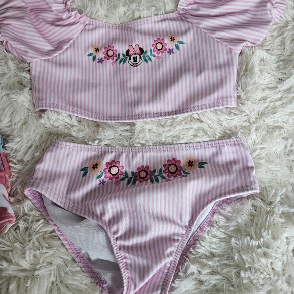 Disney Girls Swimsuits Sz 4t - Picture 4 of 5